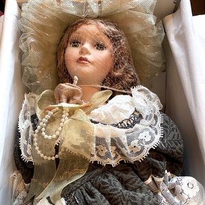 DuckHouse Porcelain Heirloom Doll
